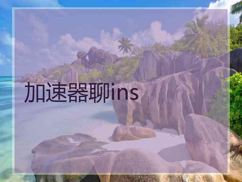 加速器聊ins