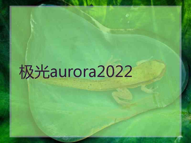 极光aurora2022