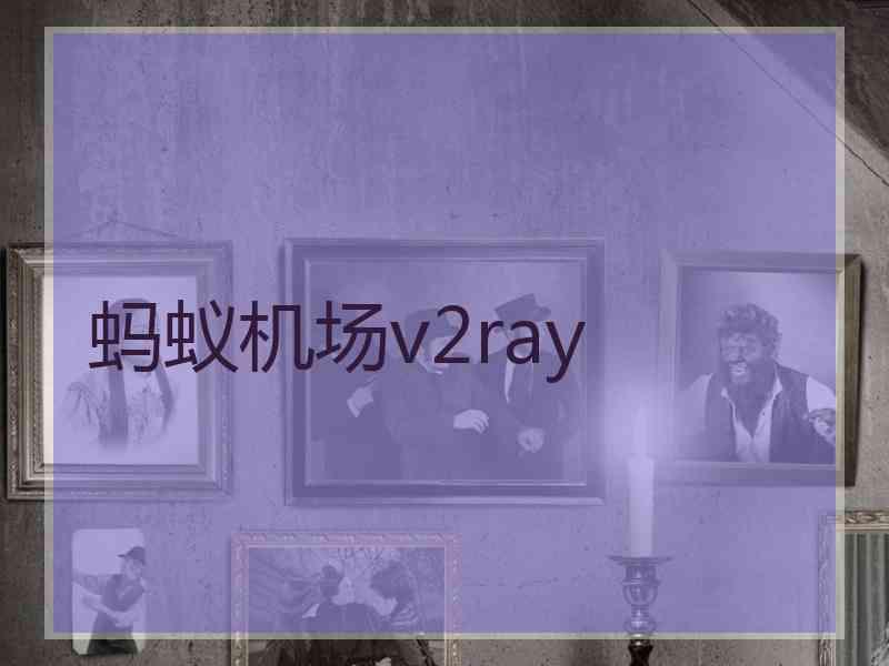 蚂蚁机场v2ray