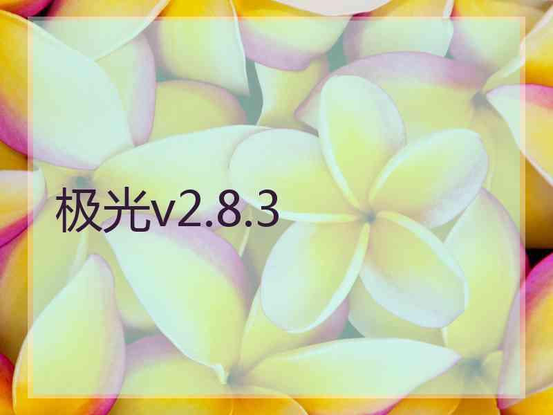 极光v2.8.3