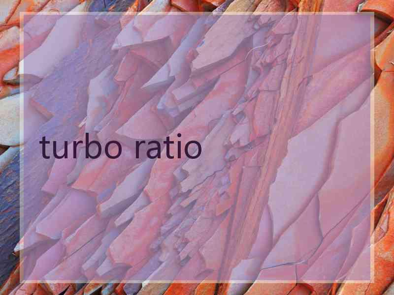 turbo ratio