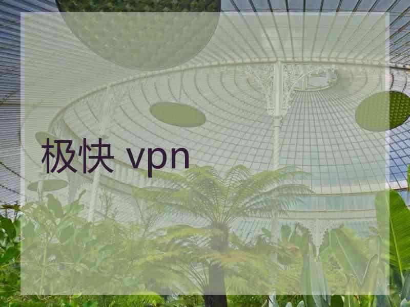 极快 vpn