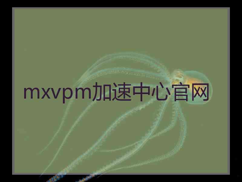 mxvpm加速中心官网