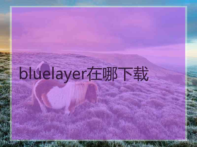 bluelayer在哪下载