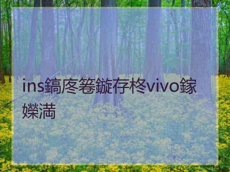 ins鎬庝箞鏇存柊vivo鎵嬫満