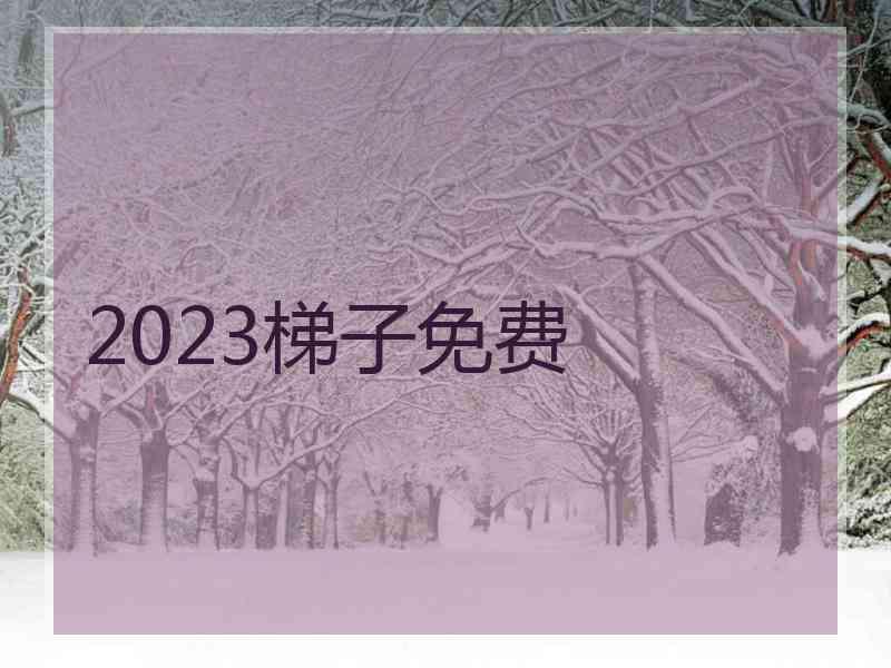 2023梯子免费