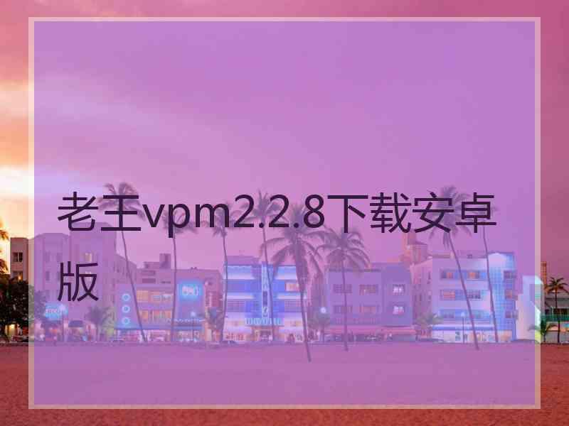 老王vpm2.2.8下载安卓版