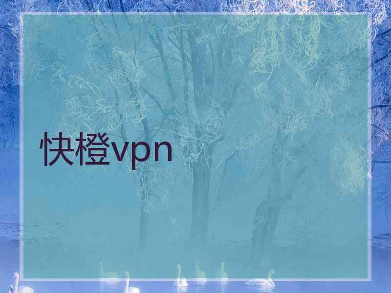 快橙vpn