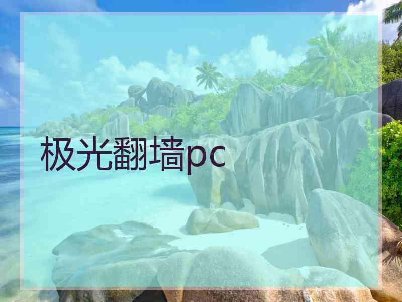 极光翻墙pc