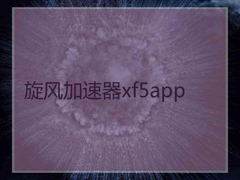 旋风加速器xf5app