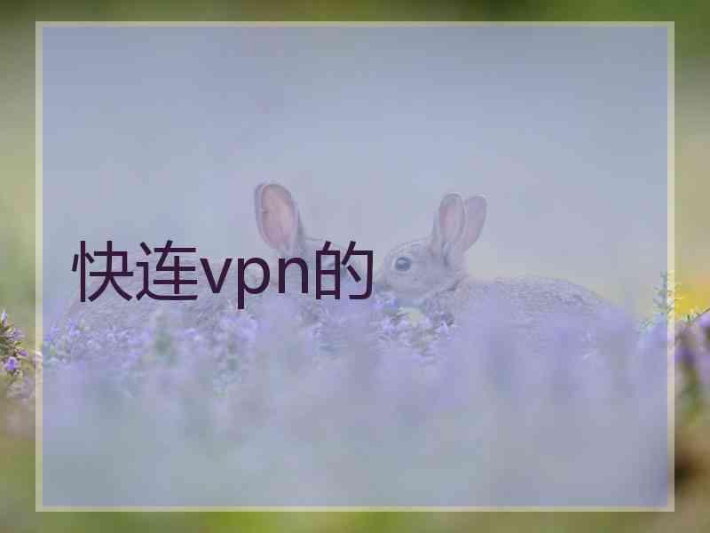 快连vpn的