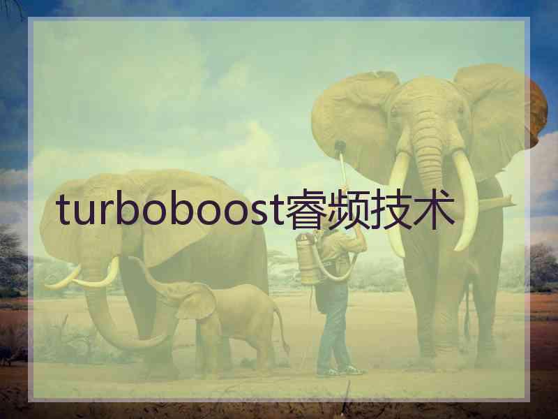 turboboost睿频技术