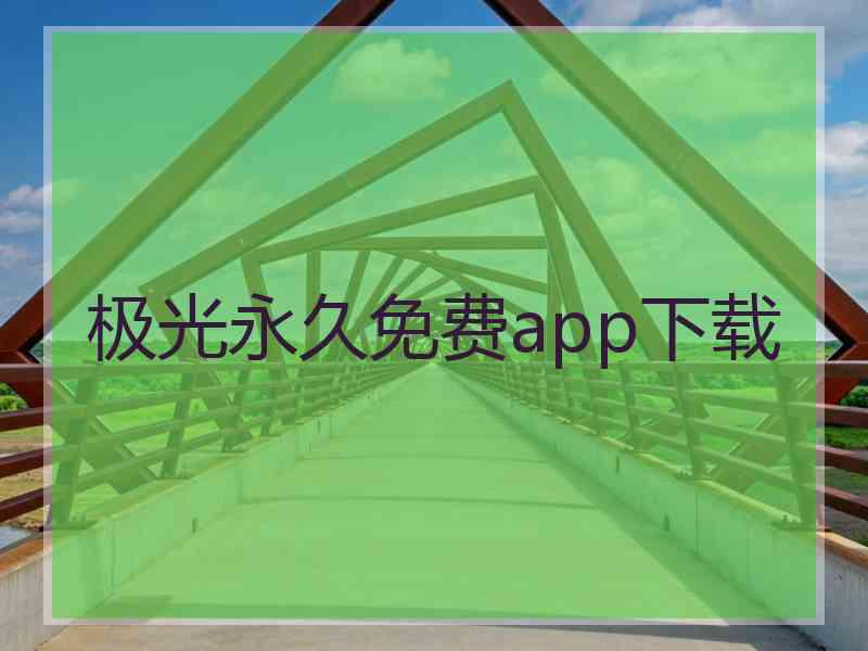 极光永久免费app下载