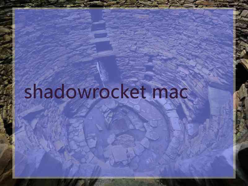 shadowrocket mac