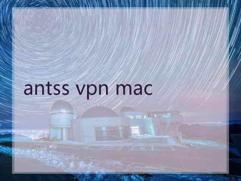 antss vpn mac