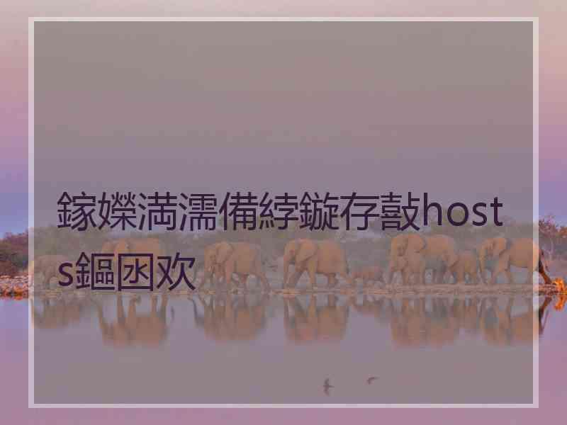 鎵嬫満濡備綍鏇存敼hosts鏂囦欢