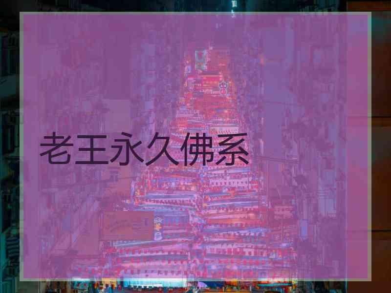 老王永久佛系