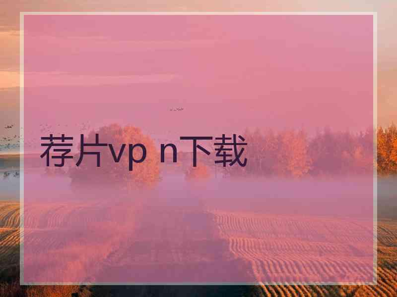 荐片vp n下载