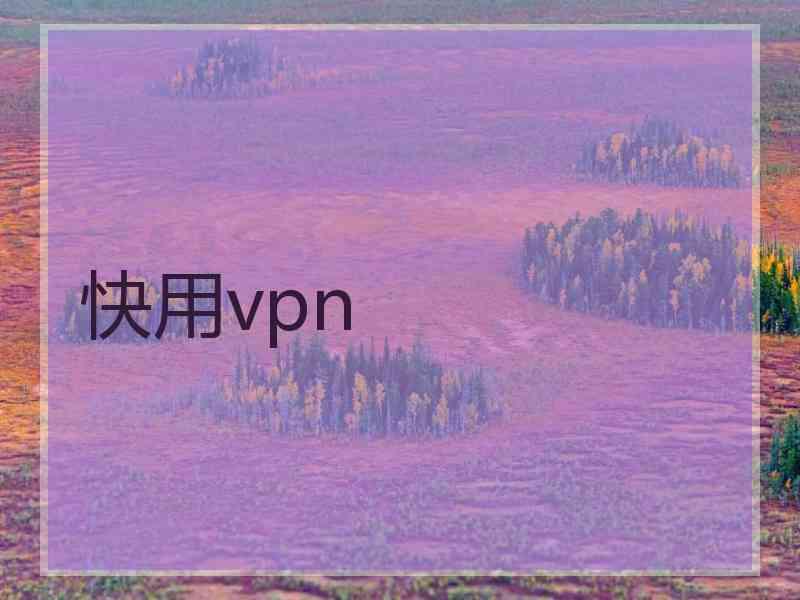 快用vpn