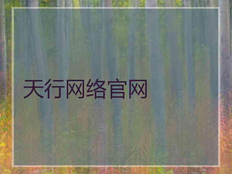 天行网络官网