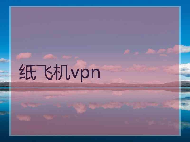 纸飞机vpn