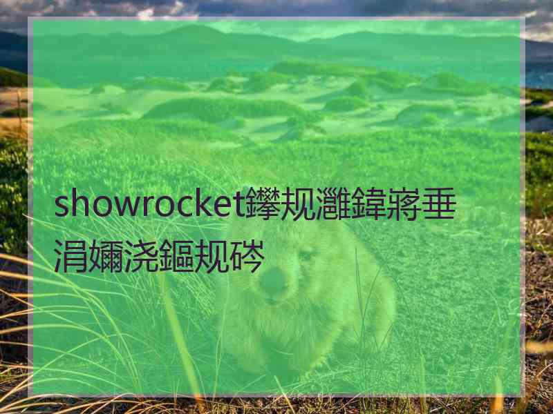 showrocket鑻规灉鍏嶈垂涓嬭浇鏂规硶