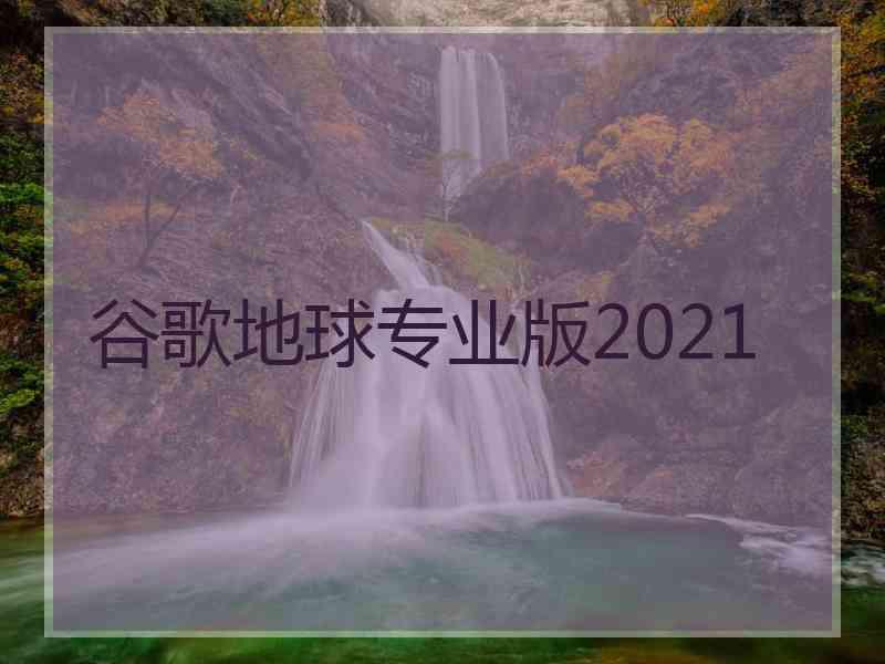 谷歌地球专业版2021