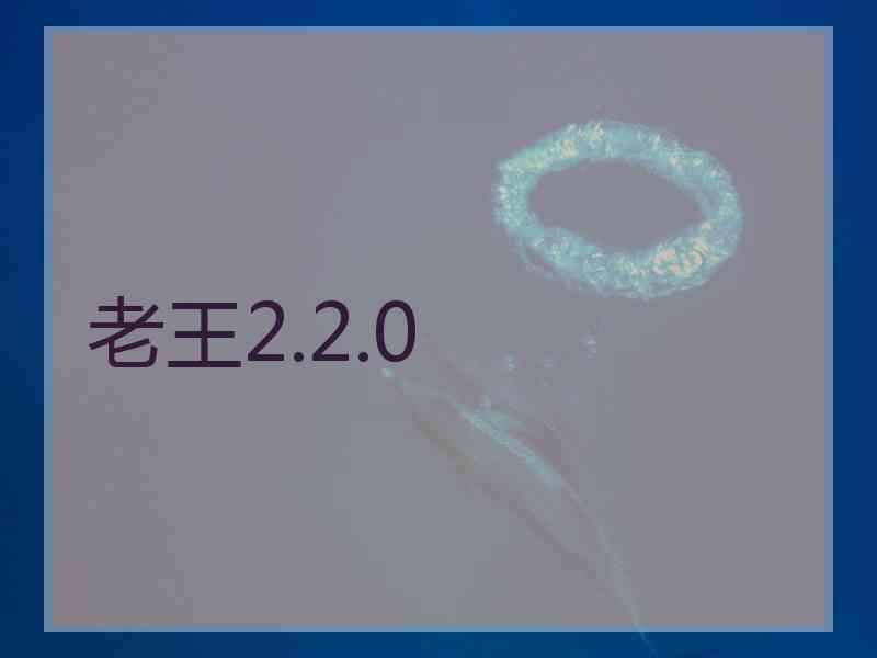 老王2.2.0