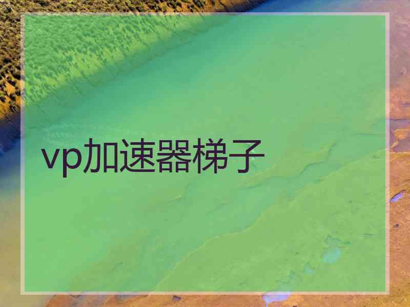 vp加速器梯子