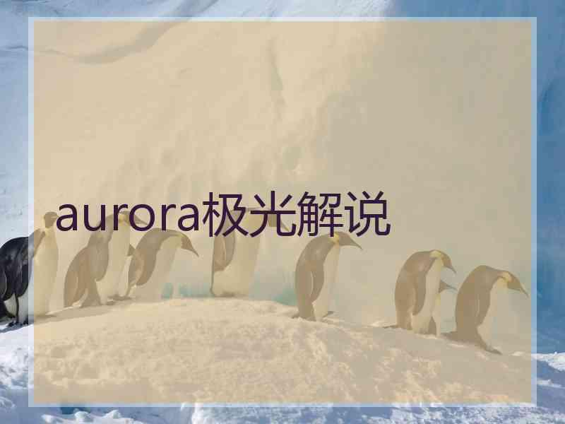 aurora极光解说