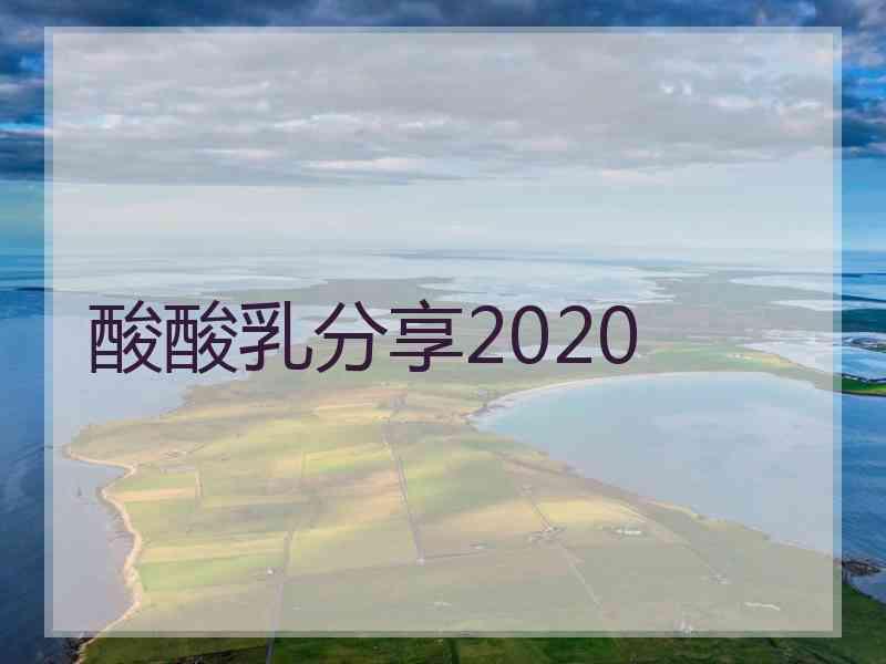 酸酸乳分享2020